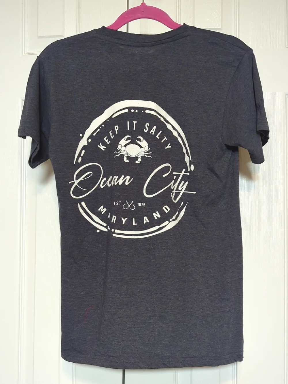 Ocean City Maryland Gray Tee Shirt Size Small
